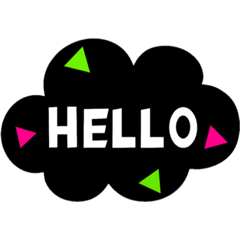 [LINEスタンプ] もくもくcloudスタンプ