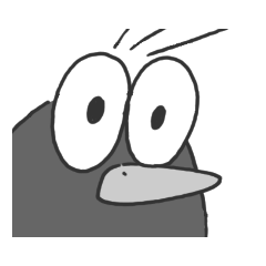 [LINEスタンプ] くろうちゃん！その1