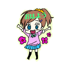 [LINEスタンプ] 【ため口＆敬語】ミニミニちゃん【可愛い】 