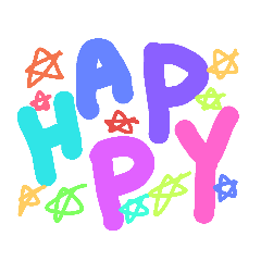 [LINEスタンプ] パステルハッピー 