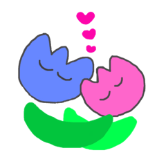 [LINEスタンプ] 大人可愛いチューリップスタンプ