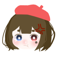 [LINEスタンプ] コハルのゆっくりコテキャラちゃんスタンプ 