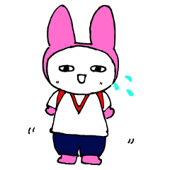 [LINEスタンプ] のんびりゆさぎちゃん 