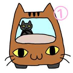 [LINEスタンプ] ねこけろ日和