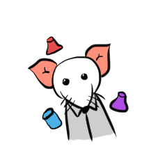 [LINEスタンプ] 実験のネズミ