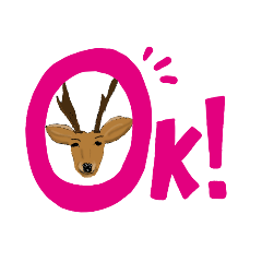 [LINEスタンプ] 鹿の言葉