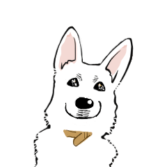 [LINEスタンプ] まっしろ珀