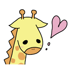 [LINEスタンプ] 毎日キリンさん