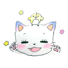 [LINEスタンプ] やえにゃんともふぴ