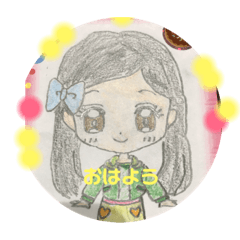 [LINEスタンプ] ヒナちゃんのお絵描き