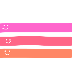 [LINEスタンプ] しんぷる。かお。