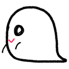 [LINEスタンプ] おばけのばけちゃん