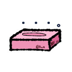 [LINEスタンプ] いろいろなてぃっしゅたち 