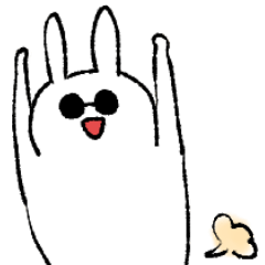[LINEスタンプ] ぺっぺうさぎ fetchpriority=high