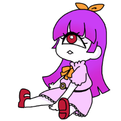 [LINEスタンプ] 単眼娘ぐりんちゃん 
