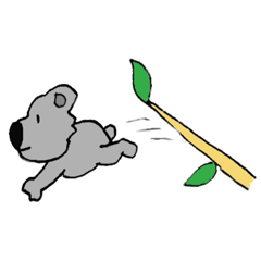 [LINEスタンプ] コアラマン②