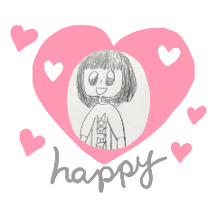 [LINEスタンプ] 子供が書いた絵