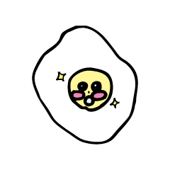 [LINEスタンプ] 目玉焼きの日常