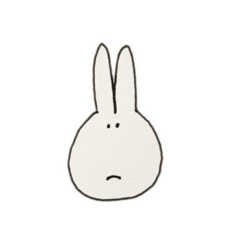 [LINEスタンプ] ゆる〜いうさぎさん
