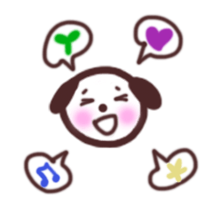 [LINEスタンプ] さがりまゆげわんこの日常スタンプ