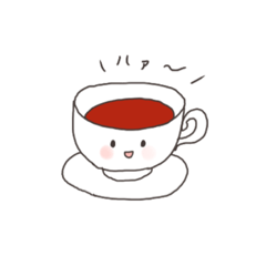 [LINEスタンプ] お茶にまつわるものたちの画像（メイン）