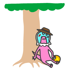 [LINEスタンプ] ウラギリちゃん2(金魚トカゲ)