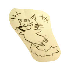 [LINEスタンプ] りすにゃんの『ふく』