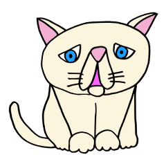 [LINEスタンプ] 困り顔のブサカワ猫スタンプ