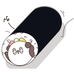 [LINEスタンプ] パンダのしっぺい。
