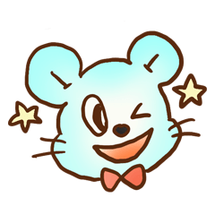 [LINEスタンプ] ネズミのチュッポ