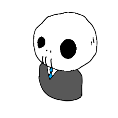 [LINEスタンプ] 会社なスカルくん 
