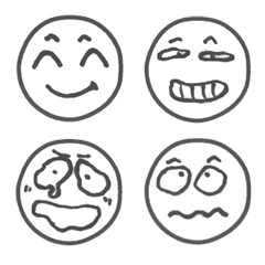 [LINEスタンプ] シンプル★表情