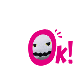 [LINEスタンプ] おばけちゃん（OBK)スタンプ 