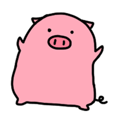 [LINEスタンプ] ぶたばらちゃんスタンプ 
