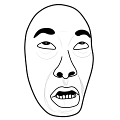 [LINEスタンプ] Silly face！ 2