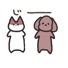 [LINEスタンプ] ハニとせじろのゆるい日常