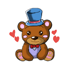 [LINEスタンプ] クマのたっくん