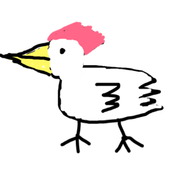 [LINEスタンプ] てちょ 鳥