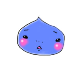 [LINEスタンプ] 下がり眉のしずくちゃんスタンプ