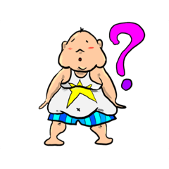 [LINEスタンプ] 太っ輝男