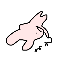 [LINEスタンプ] すきなひとにすきを伝えるうさぎのスタンプ