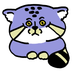 [LINEスタンプ] モチモチ マヌルネコ