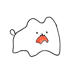 [LINEスタンプ] 元気な犬