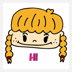 [LINEスタンプ] 毎日使える商業生のかわいいスタンプ