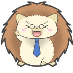 [LINEスタンプ] ハリネズミ ★ とげすけの日常