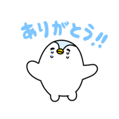 [LINEスタンプ] ペンギン・オン・ザ・ムーン 