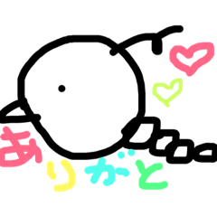 ヘタでごめんスタンプ簡単挨拶編