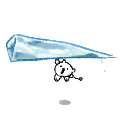 [LINEスタンプ] 冬になったね！ポヨ