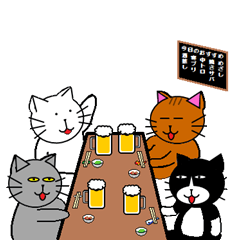[LINEスタンプ] くろさんと仲間たち