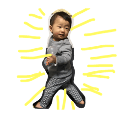 [LINEスタンプ] こたと、たまにミイ